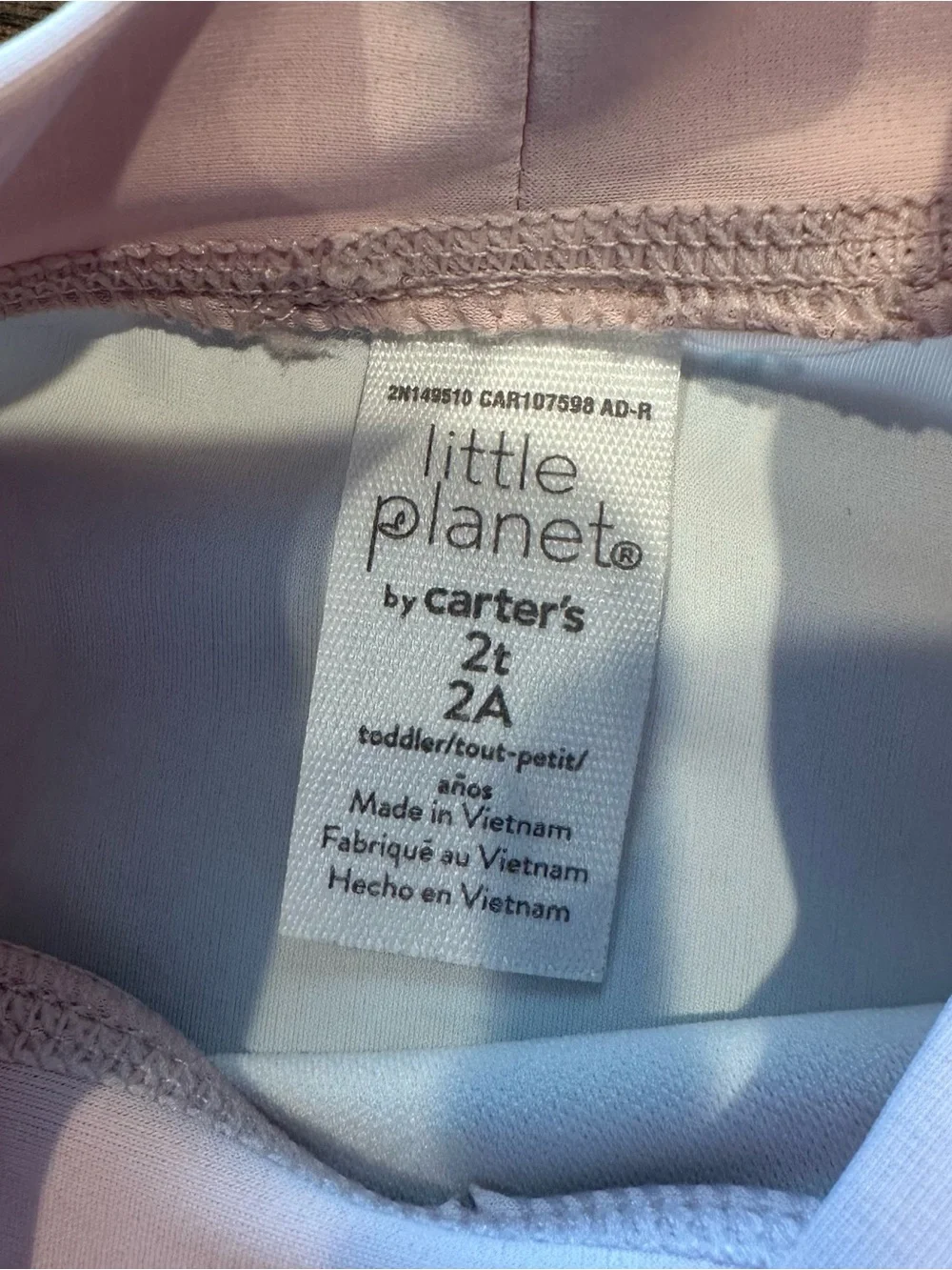 Peach Swim Suit Girls 2T A5:1333
